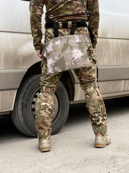 Каремат тактичний складаний сидінь поджопник швидкознімний Hotass 165&times;45 см Каремат військовий, Карімат 1797746334 фото