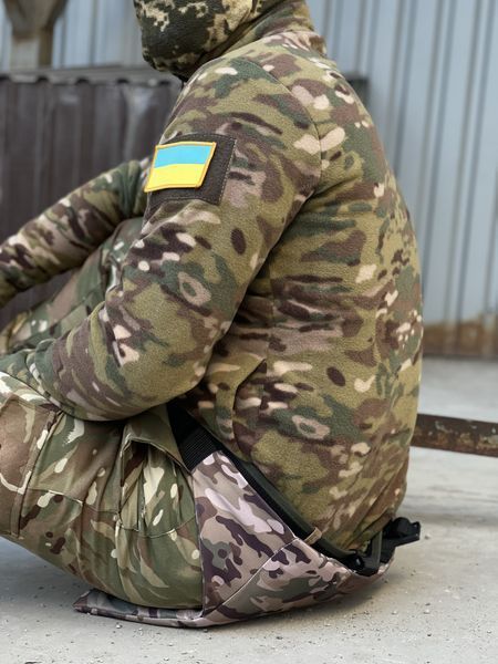 Каремат тактичний складаний сидінь поджопник швидкознімний Hotass 165&times;45 см Каремат військовий, Карімат 1797746334 фото
