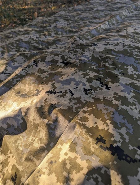 Тент антитепловізор (захист від тепловізора). Колір піксель, 1.5*3 м 1982506587 фото