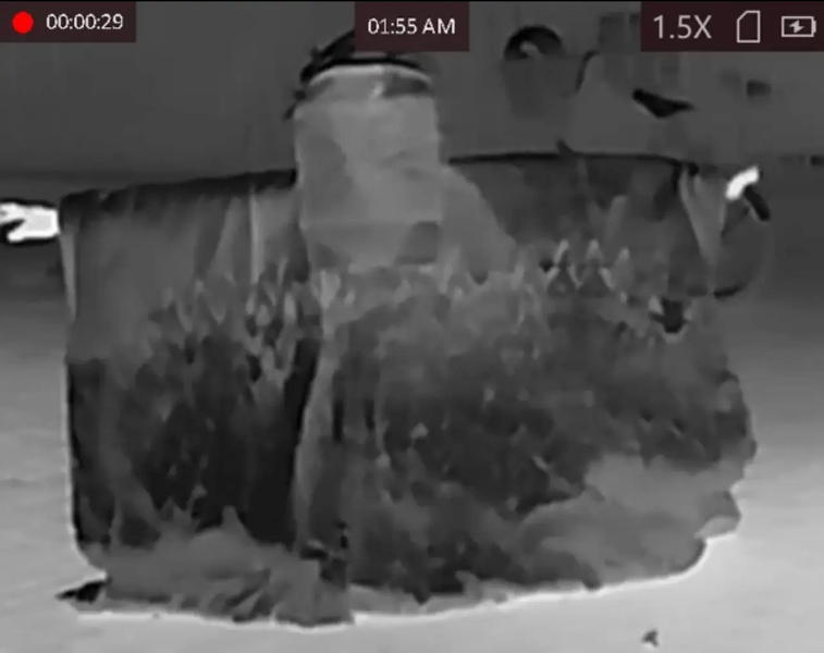 Антитепловізійний плащ з ПОТРІЙНИМ фольговим паробарʼєром та 3D сіткою (захист від тепловізорів) 3_kikimor фото
