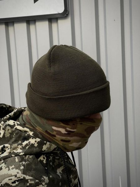 Шапка тактична військова зимова трикотажна 1687853663 фото