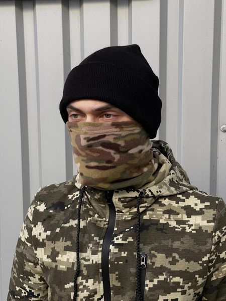 Шапка тактична військова зимова трикотажна 1687853663 фото