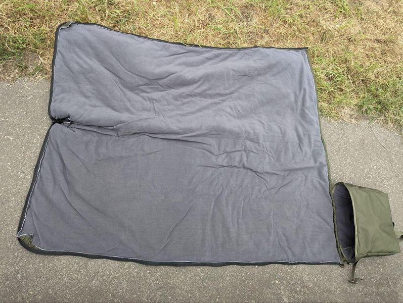 Зимовий армійський спальник на флісі -30&deg; (розмір 225*90 XXL) 2001356222 фото