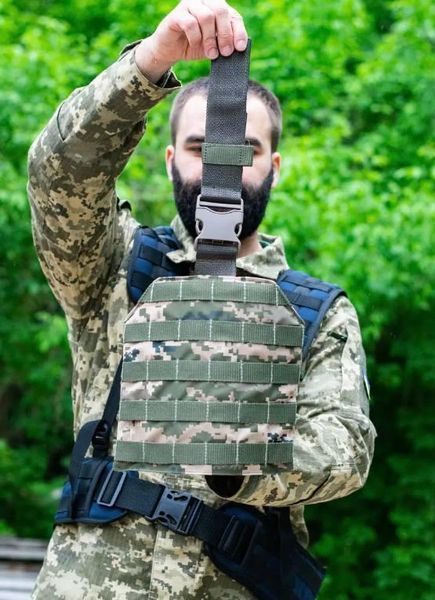 Розвантаження зі стропами моллі на стегна платформа Kreminna піксель, хижак 1655205932 фото