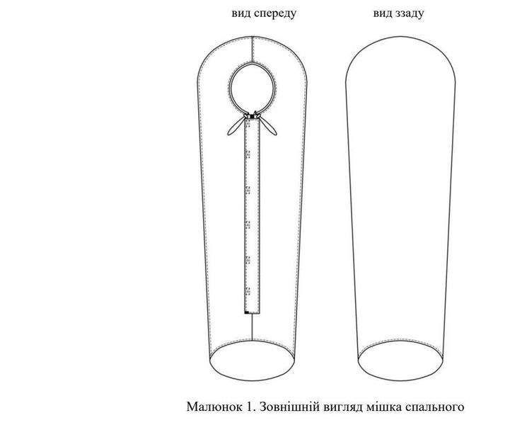 Армійський зимовий спальний мішок - 35 КіБорг ЗСУ кокон зимовий 1740830906 фото