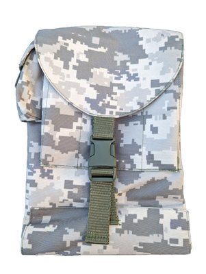 Підсумок подвійний для РПК та АК з кріпленням моллі (Molle), підсумок на 4 магазини на пояс рпс піксель Kreminna 1656890564 фото
