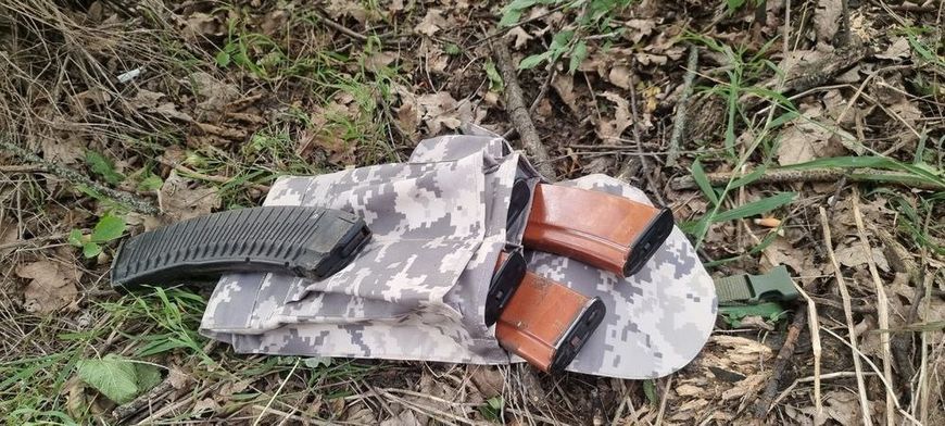 Підсумок подвійний для РПК та АК з кріпленням моллі (Molle), підсумок на 4 магазини на пояс рпс піксель Kreminna 1656890564 фото
