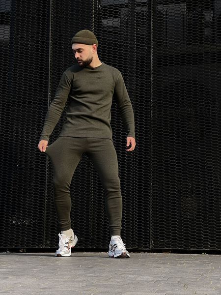 Термобілизна чоловіча тактична колір олива на флісі, для ЗСУ S M L XL XXL 1744214835 фото