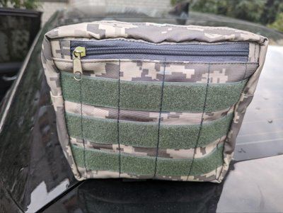 Органайзер сумка тактична поясна із системою Molle підсумок для телефону. документів, ключів, дрібниці 1662557960 фото