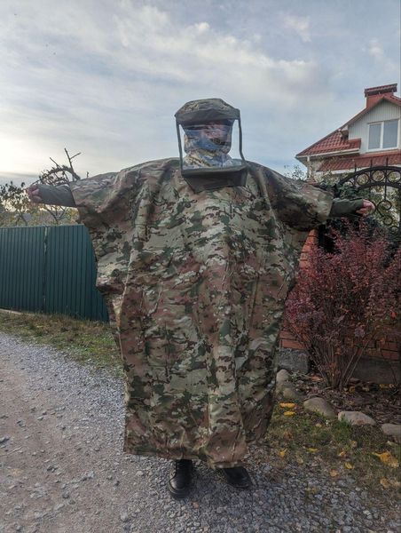 Пончо Анти-тепловізор дощовик масккостюм мультикам, захист від тепловізора та від дощу, антитепловізор мультик 2017171579 фото